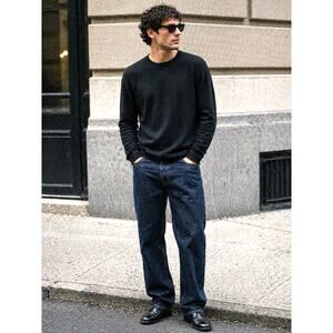 Zegna Sport Dark Wash Jeans 36 Straight Leg Quiet Luxury Denim Project Mens Y2K